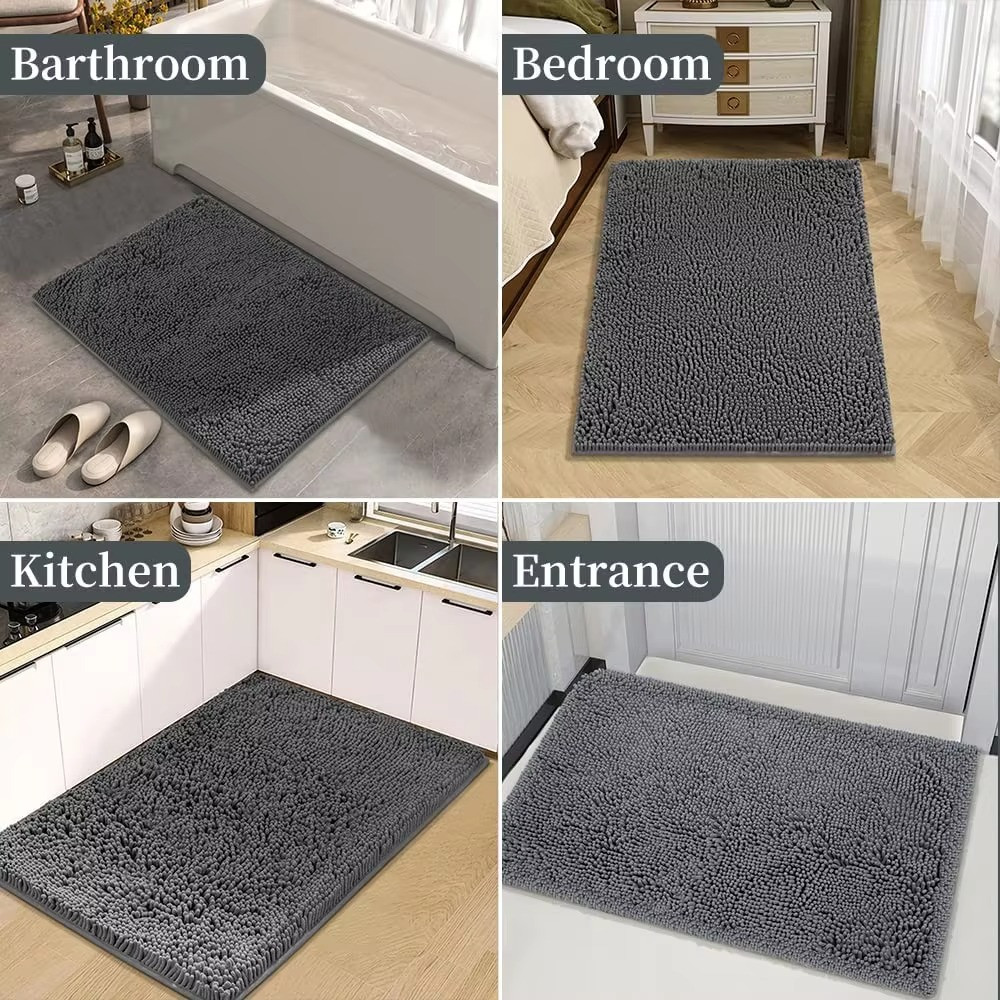 Non-Slip Toilet Bathroom Floor Mat